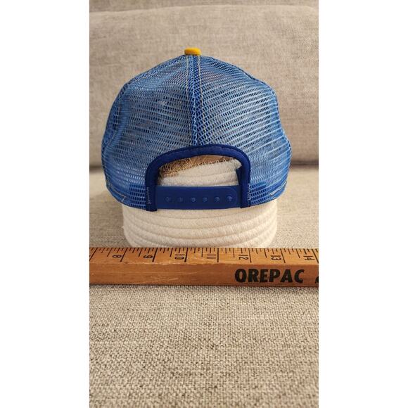 VINTAGE San Diego Chargers AJD NFL 1980s Lucky Stripes SnapBack Trucker Hat - Picture 2 of 14